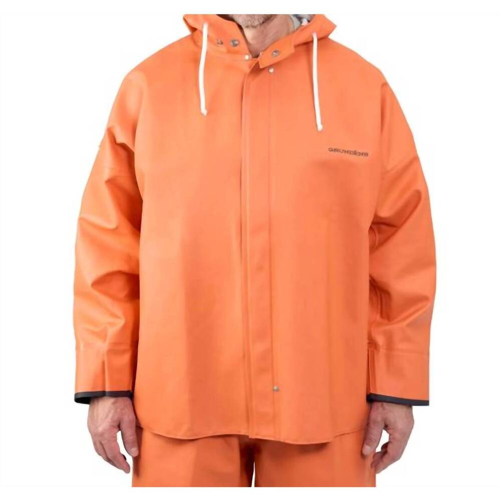 NEW GRUNDENS men's brigg 44 jacket in orange